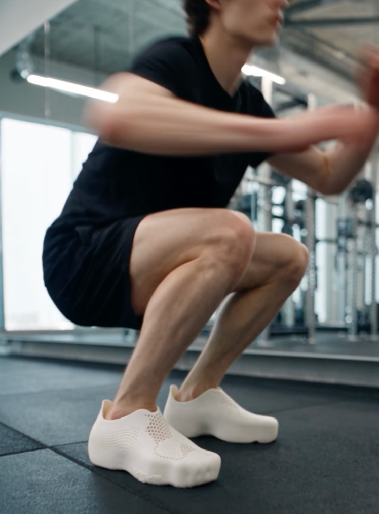 ALTERLAB shoes worn at the gym