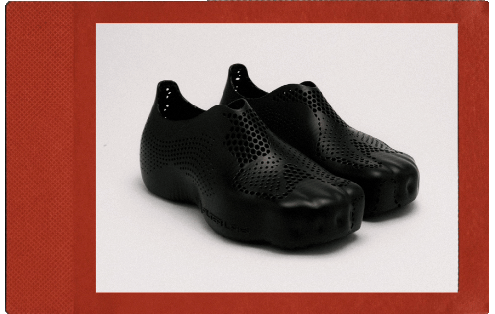 ALTERLAB black 3D printed shoes