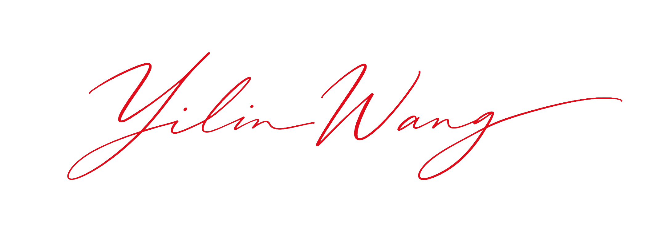 Yilin Wang signature